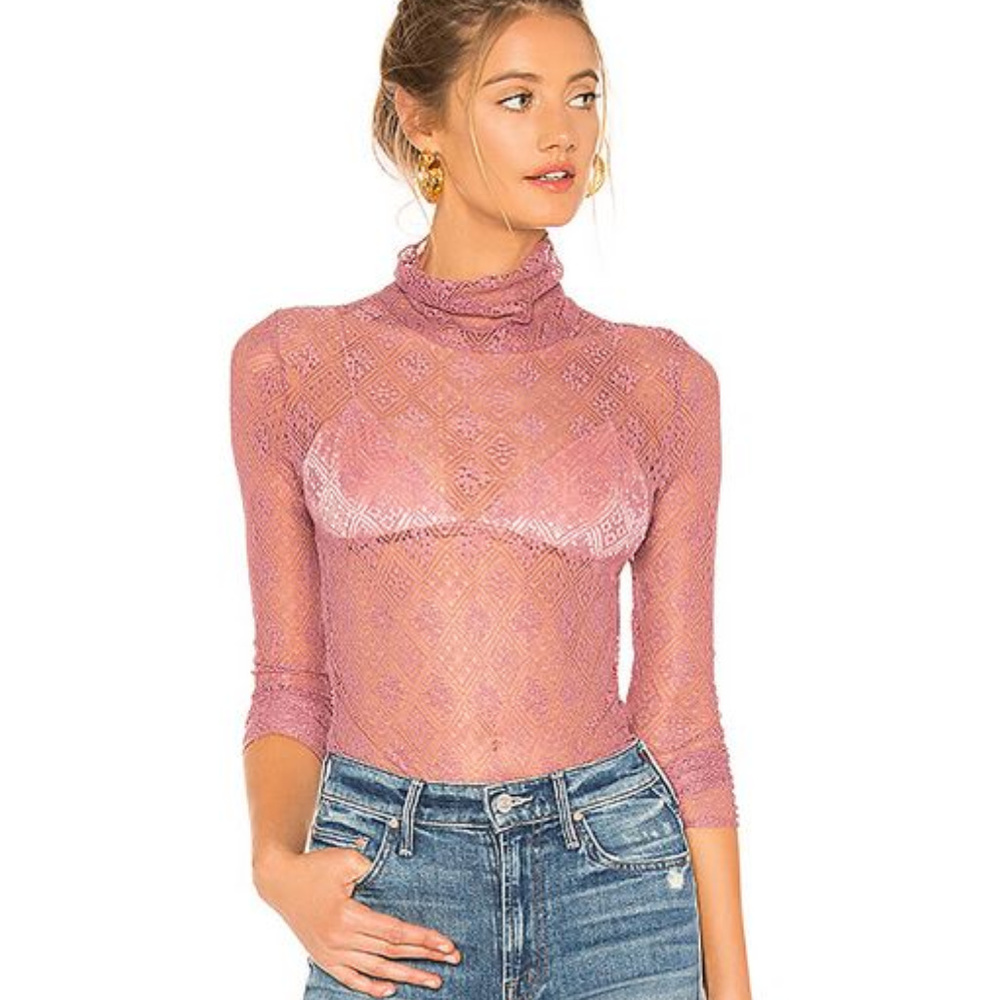 NWT Free People Sweet Memories Turtleneck